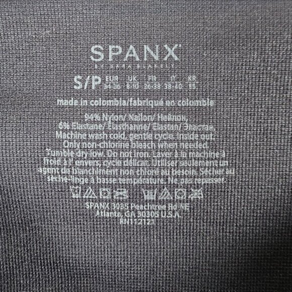 NWT SPANX Look At Me‎ Now Indigo Sky Seamless Moto Legging 50200R Size S - Picture 7 of 12